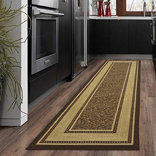 Ottomanson Ottohome Collection Contemporary Bordered Design Modern Runner Rug, 20