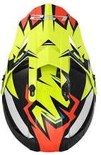 Load image into Gallery viewer, LS2 Helmets Motorcycle &amp; Powersports Helmet&#39;s Off-Road Fast Mini V2 (Strong Red Blue, Medium)

