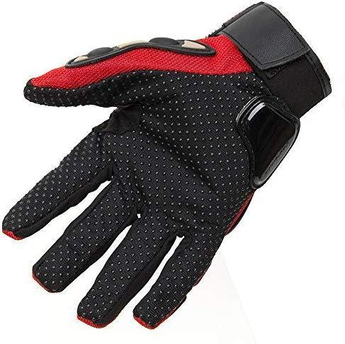 MUYDZ Upgraded Full Finger Knuckle Motorcycle Motorbike Powersports Racing Safety Gloves Outdoor Gloves for Men and Women