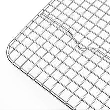 Load image into Gallery viewer, Baking Rack - Cooling Rack - Stainless Steel 304 Grade Roasting Rack - 10&quot; X 15&quot; - Heavy Duty Oven Safe, Commercial Quality Cooling Racks For Baking - Metal Wire Grid Rack Design by DuraCasa
