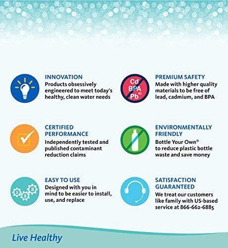 Aquasana Whole House Well Water Filter System w/ UV Purifier & Salt-Free Descaler - Filters Sediment & 97% Of Chlorine - Carbon & KDF Home Water Filtration - 500,000 Gl