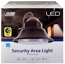 Load image into Gallery viewer, Feit Electric  LED Black Lantern, Security Outdoor Light, 2700K
