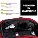 Elite Sports Boxing Gym Duffle Bag for MMA, BJJ, Jiu Jitsu Gear, Duffel Athletic Gym Backpack with Shoes Compartment