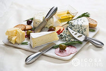 Load image into Gallery viewer, LUNAR Premium 6-Piece Cheese Knife Set - Complete Stainless Steel Cheese Knives Collection
