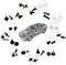 UTSAUTO 620Pcs Car Retainer Clips & Plastic Fasteners Kit Fender Rivet Clips 16 Most Popular Sizes Auto Push Pin Rivets Set for Toyota GM Ford Honda Acura Chrysler