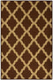 Ottomanson Glamour Collection Contemporary Moroccan Trellis Design Kids Rug (Non-Slip) Kitchen and Bathroom Mat Rug, 3'3" X 5'0", Grey