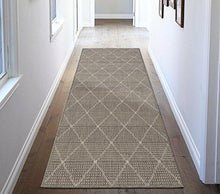 Load image into Gallery viewer, Ottomanson Jardin Collection sisal Area Rug, 5&#39;3&quot;&quot;X7&#39;3&quot;&quot;, Grey Trellis
