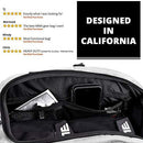 Elite Sports Boxing Gym Duffle Bag for MMA, BJJ, Jiu Jitsu Gear, Duffel Athletic Gym Backpack with Shoes Compartment