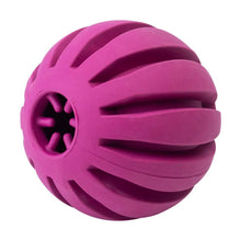 Load image into Gallery viewer, EETOYS Dog Treat Ball Non Toxic Rubber Dog Ball Food Dispensing IQ Dog Toy Reduce Boredom Dental Hygiene Teething by EETOYS MARKET LEADER PET LOVER

