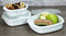 Corelle Coordinates by CulinWare 6-Piece Microwave Cookware, Steamer and Storage Set, Splendor