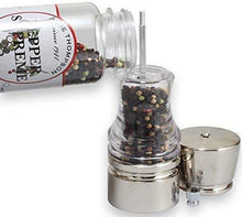 Load image into Gallery viewer, Olde Thompson 3521-03 FBA_N4MS5NQ 7&quot; Copper plated-Pepper mill &amp; salt shaker set, 7&quot;
