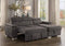 Homelegance Ferriday 98" x 66" Sectional Sleeper with Storage, Blue