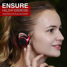 Load image into Gallery viewer, Small Bluetooth Headphones Behind The Head, Sports Wireless Headset with Built in Microphone and Crystal-Clear Sound, Fold-able and Carried in The Purse, and 12-Hour Battery Life, Blue
