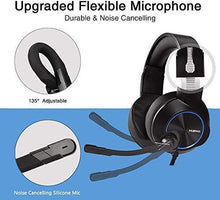 Load image into Gallery viewer, MODOHE Gaming Headset for Xbox One PS4 PC Gaming and Nintendo Switch,Stereo Surround Noise Cancelling Over Ear Gaming Headphones with Mic Volume Control for Xbox 1 S Playstation 4 Laptop,PC,Mac,iPad
