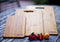 ZUBANA Premium All Natural Bamboo Wood Cutting Board 3 Piece Set