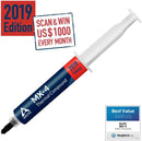 ARCTIC MX-4 2019 Edition - Thermal Compound Paste - Carbon Based High Performance - Heatsink Paste - Thermal Compound CPU for All Coolers, Thermal Interface Material - High Durability - 4 Grams