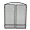 Costzon 3 Panel Fireplace Screen Foldable Arch Home Fire Protection Furniture Decor