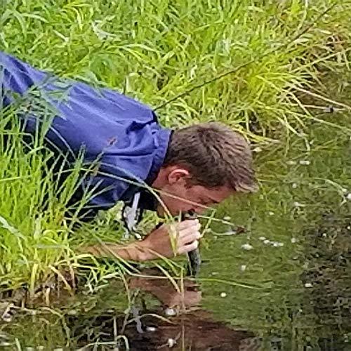 Membrane Solutions Straw Water Filter Survival Filtration Portable Gear Emergency Preparedness Supply for Drinking Hiking Camping Travel Hunting Fishing Team Family Outing