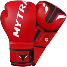 Load image into Gallery viewer, Mytra Fusion Boxing Gloves 10oz 12oz 14oz 16oz Boxing Gloves for Training Punching Sparring Punching Bag Boxing Bag Gloves Punch Bag Mitts
