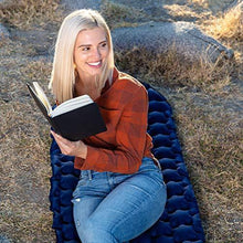 Load image into Gallery viewer, Camping Sleeping Pad - Ultralight Air Camping Mat - Best Inflatable Sleeping Pads for Camping, Backpacking, Hiking Camping Mattress - Lightweight Sleeping Mat - Compact, Durable Camping Pad Bed

