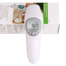 Load image into Gallery viewer, Fam-health Non Contact Infrared Digital Forehead Thermometer for Baby, Adult and Elderly - 20 Memory Recall- Fever Alarm [2018 New Version] (Grey)
