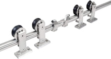 Load image into Gallery viewer, TMS WoodenSlidingDoor-Hardware Modern Interior Sliding Barn Wooden Door Hardware Track Set, Stainless Steel
