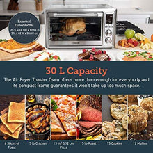 Load image into Gallery viewer, COSORI CO130-AO Toaster Oven with Air Fryer, Dehydrator, Pizza &amp; Roaster, Christmas Healthy Gift, Recipes &amp; Accessories Included, 30L, Silver
