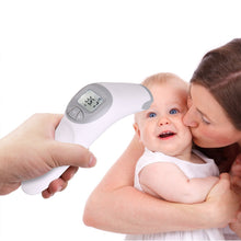 Load image into Gallery viewer, Fam-health Non Contact Infrared Digital Forehead Thermometer for Baby, Adult and Elderly - 20 Memory Recall- Fever Alarm [2018 New Version] (Grey)
