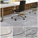 Office Marshal Chair Mat for Carpeted Floors | Desk Chair Mat for Carpet | Clear PVC Mat in Different Thicknesses and Sizes for Every Pile Type | Medium-Pile 40"x48"