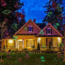 CERCHIO Xmas Lights Outdoor Motion 8 Patterns Christmas Laser Lights Projector Waterproof for Landscape Garden Holiday Party Halloween Christmas Decoration …