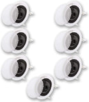 Acoustic Audio CS-IC83 in Ceiling 8" Home Theater 7 Speaker Set 3 Way 2450 Watt CS-IC83-7S