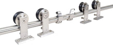 Load image into Gallery viewer, TMS WoodenSlidingDoor-Hardware Modern Interior Sliding Barn Wooden Door Hardware Track Set, Stainless Steel
