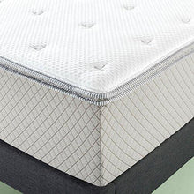 Load image into Gallery viewer, Zinus 2.5 Inch Green Tea Memory Foam Quilted Mattress Pad for Mattresses 12 Inches and under, Mattress Topper Rejuvenator, King
