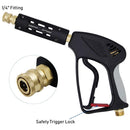 PP PROWESS PRO High Pressure Washer Gun with M22 Thread for Pressure Washer, 5000 PSI