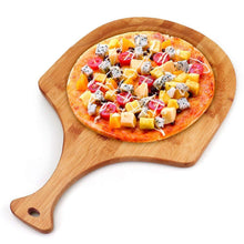 Load image into Gallery viewer, Bamboo Wooden Pizza Peel Pizza Paddle Pizza Accessories for Pizzas Serving, Cutting, and Transferring
