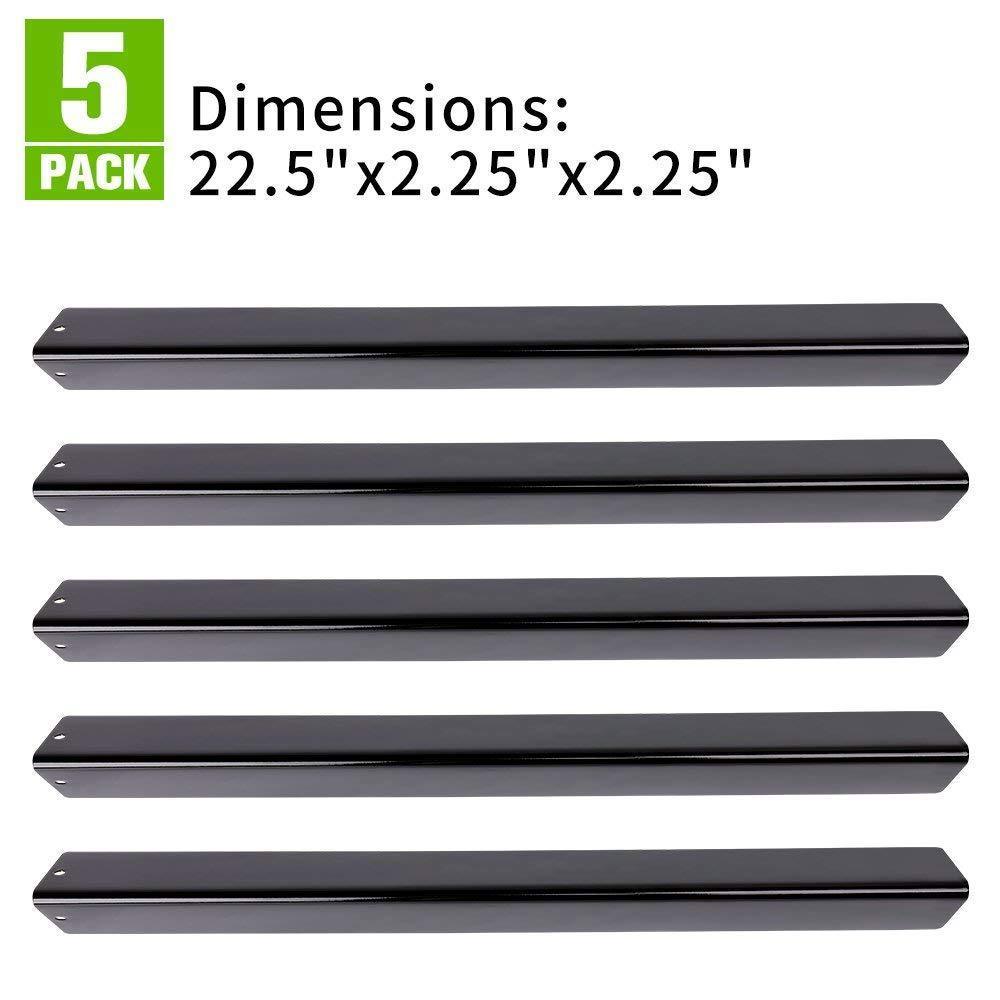 XHome 22.5" Flavorizer Bar Replacement for Weber Genesis Silver B and C, Spirit 700, Gold B and C and Weber 900 (with side-mounted control panel), KLW-002 (22.5” x 2.25” x 2.375”) (5 pack)