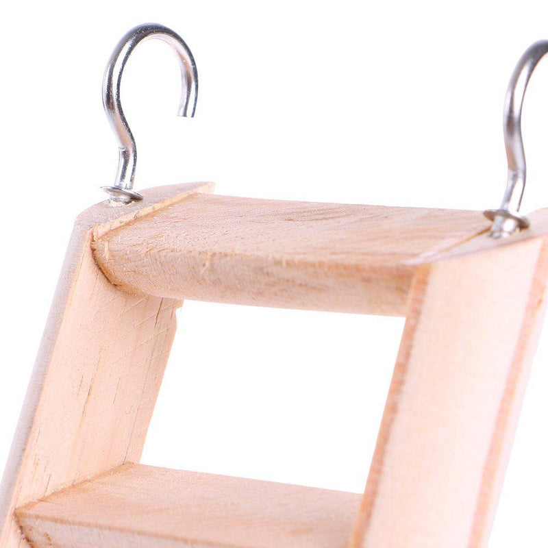 Sarora - Hamster Chew Toys Wooden Hanging Climbing Ladder For Small Pet Mouse Rat Mice