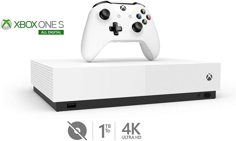 Microsoft - Xbox One S 1TB All-Digital Edition Console with Xbox One Wireless Controller