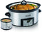 Crockpot 6-Quart Countdown Programmable Oval Slow Cooker with Dipper, Stainless Steel, SCCPVC605-S