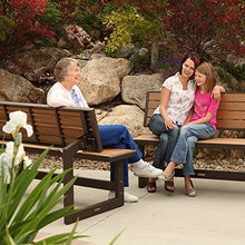 Load image into Gallery viewer, LIFETIME 60139 Outdoor Convertible Bench, 55 Inch, Mocha Brown
