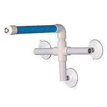 Load image into Gallery viewer, Super Bird Creations SB126 Portable Fold-Away Shower Perch with Suction Cups, Bird Grooming Accessory for Medium &amp; Large Size Birds, 9.5” x 11” x 8”
