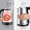 Secura Double Wall Stainless Steel Electric Kettle Water Heater for Tea Coffee w/Auto Shut-Off and Boil-Dry Protection, 1.5L/1.6Qt