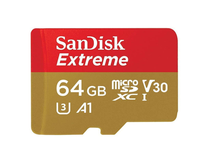 SanDisk Extreme 128GB microSDXC UHS-3 Card - SDSQXAF-128G-GN6MA [Newest Version]