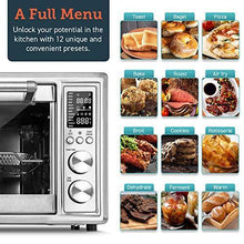 Load image into Gallery viewer, COSORI CO130-AO Toaster Oven with Air Fryer, Dehydrator, Pizza &amp; Roaster, Christmas Healthy Gift, Recipes &amp; Accessories Included, 30L, Silver

