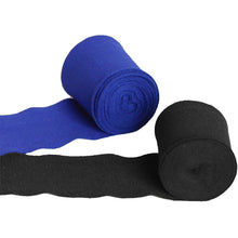 Load image into Gallery viewer, HHSJDW Elastic Hand Wraps Boxing Gloves Boxing Bandage Fist Protector Inner Hand Wraps, perfect for MMA, Kickboxing, Muay Thai ,Boxing, Black &amp; Blue

