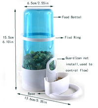Load image into Gallery viewer, Cydnlive Automatic Pet Feeder, Hamster Hedgepig Rabbit Bird Small Animal Feeding Food Dispenser with Holder
