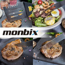 Monbix GL-70733 BBQ Grill Accessories, 33 Piece, Stainless Steel Utensils, Heavy Duty Grill Set with Aluminum Storage Case