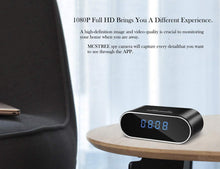 Load image into Gallery viewer, Spy Camera Corprit Hidden Camera in Clock WiFi Hidden Cameras 1080P Video Recorder Wireless IP Camera

