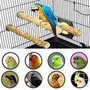 MwaBaiTx Natural Parrot Perch Set, Bird Chewing Toys Bird Perch Bird Stand Bird Cage Accessories