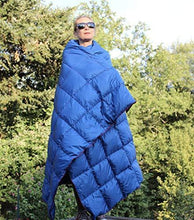 Load image into Gallery viewer, Horizon Hound Down Camping Blanket - Outdoor Lightweight Packable Down Blanket Compact Waterproof and Warm for Camping Hiking Travel - 650 Fill Power
